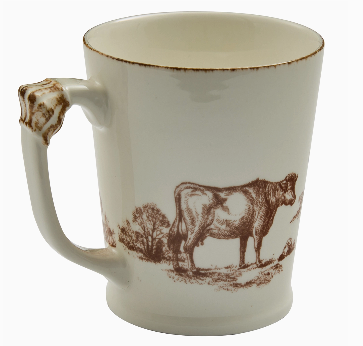 Down On The Farm Toile Mug