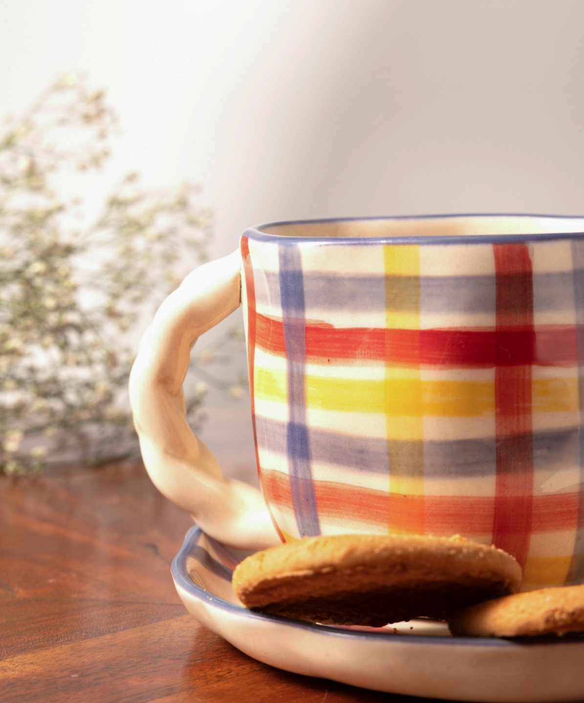 Cup and Saucer Set - Multi, 250ml