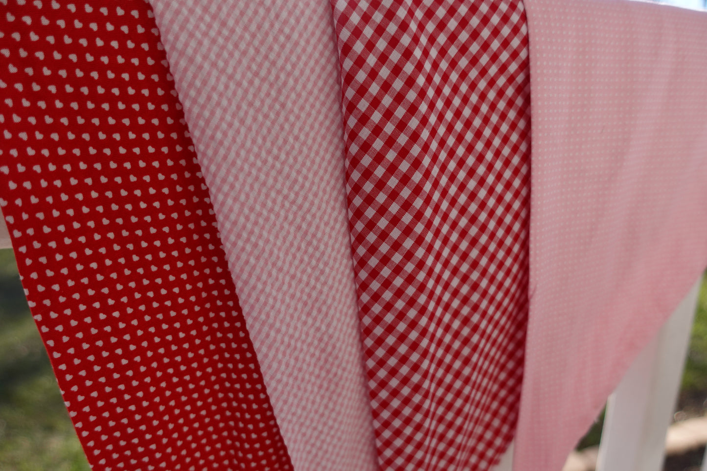 Red Gingham Pet Bandana