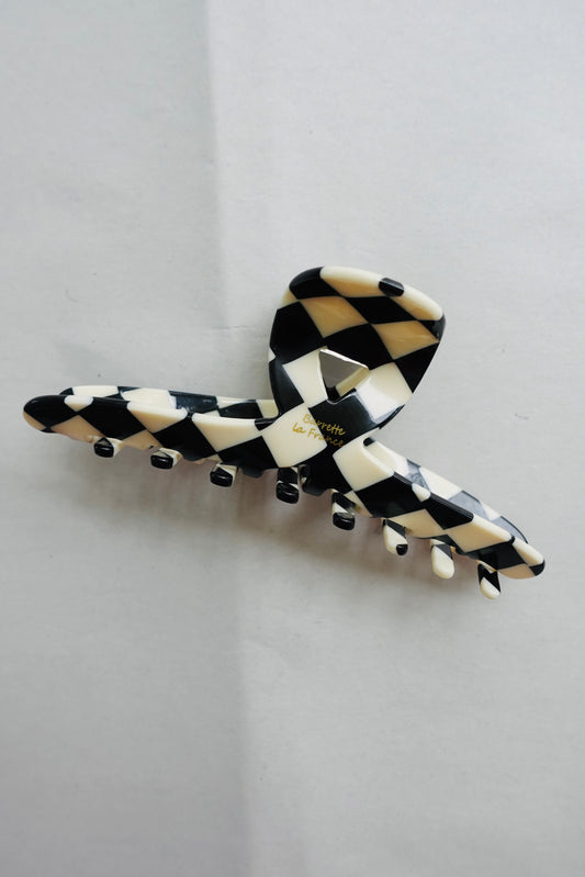 Checkered Claw Clip