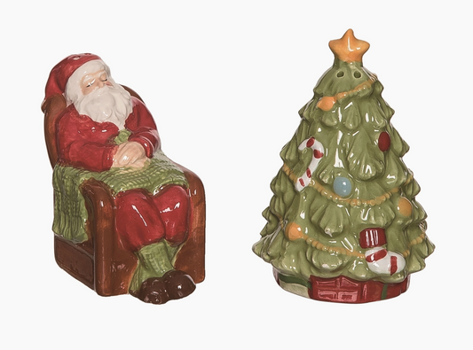 Classic Christmas Salt and Pepper Shaker
