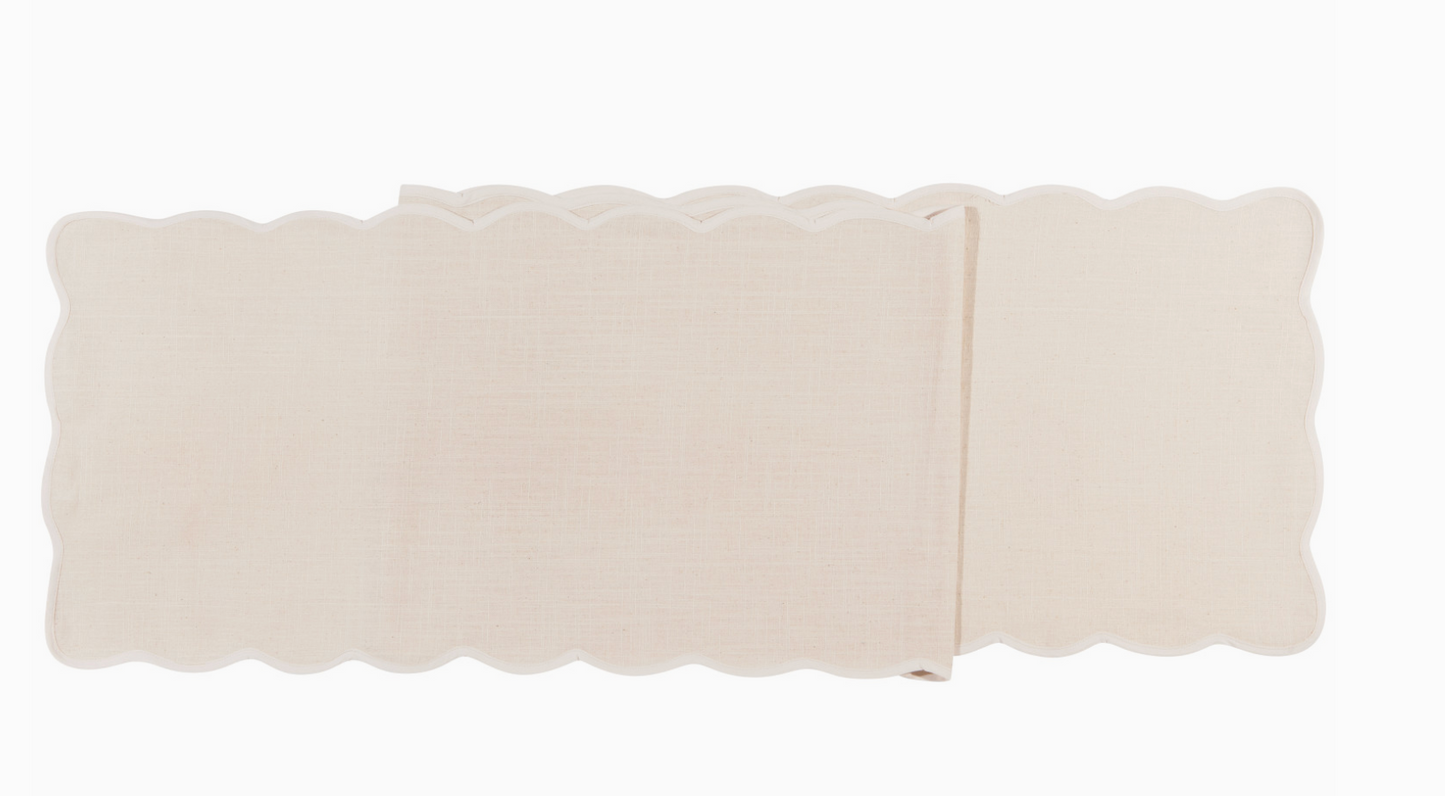 Natural Florence Table Runner