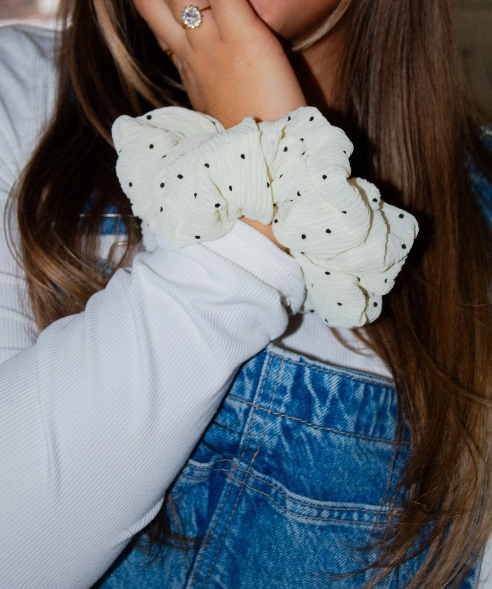 Spotted Style Scrunchie