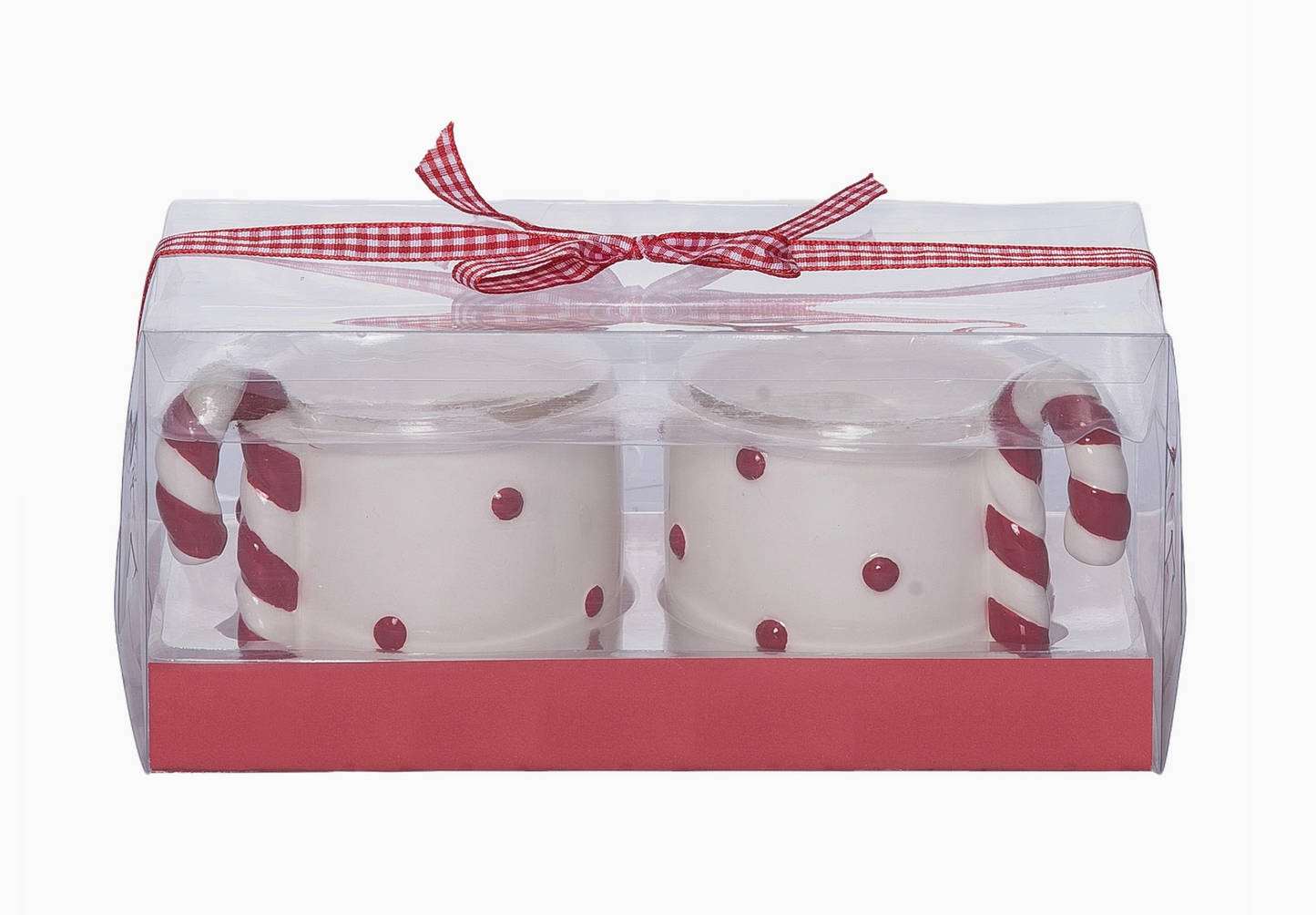Peppermint Espresso Mugs Set of 2